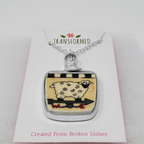 Transformed jewellery Sheep Upcycled Broken China Necklaces