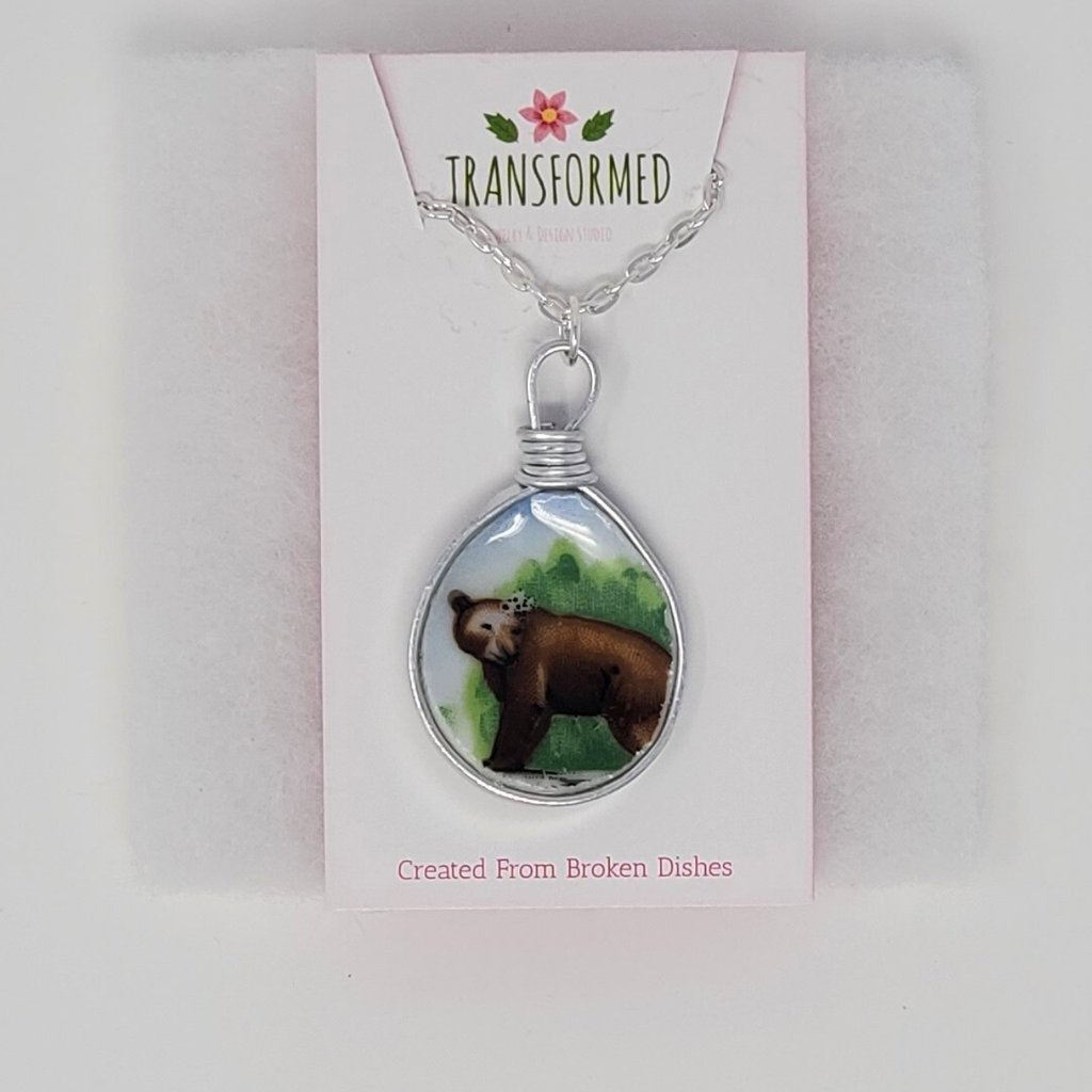 Transformed jewellery Upcycled Broken China Necklaces