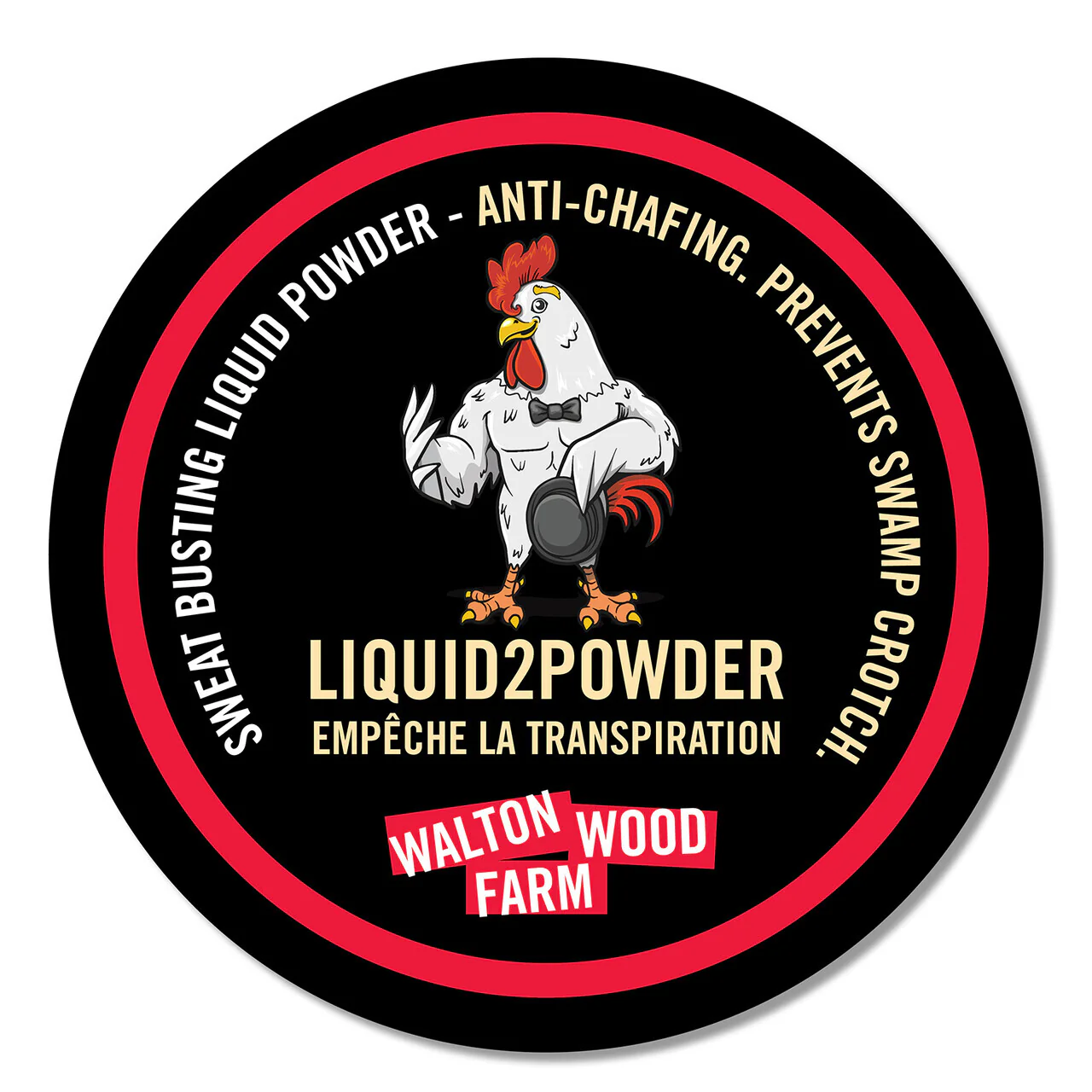Walton Wood Farm Health & Beauty Liquid 2 Powder - Anti Chafing Lotion