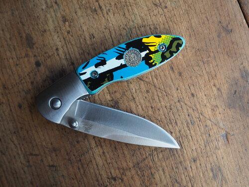 2nd Shot Garage & Outdoors Skateboard Pocket Knife