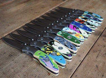 Load image into Gallery viewer, 2nd Shot Garage &amp; Outdoors Skateboard Pocket Knife
