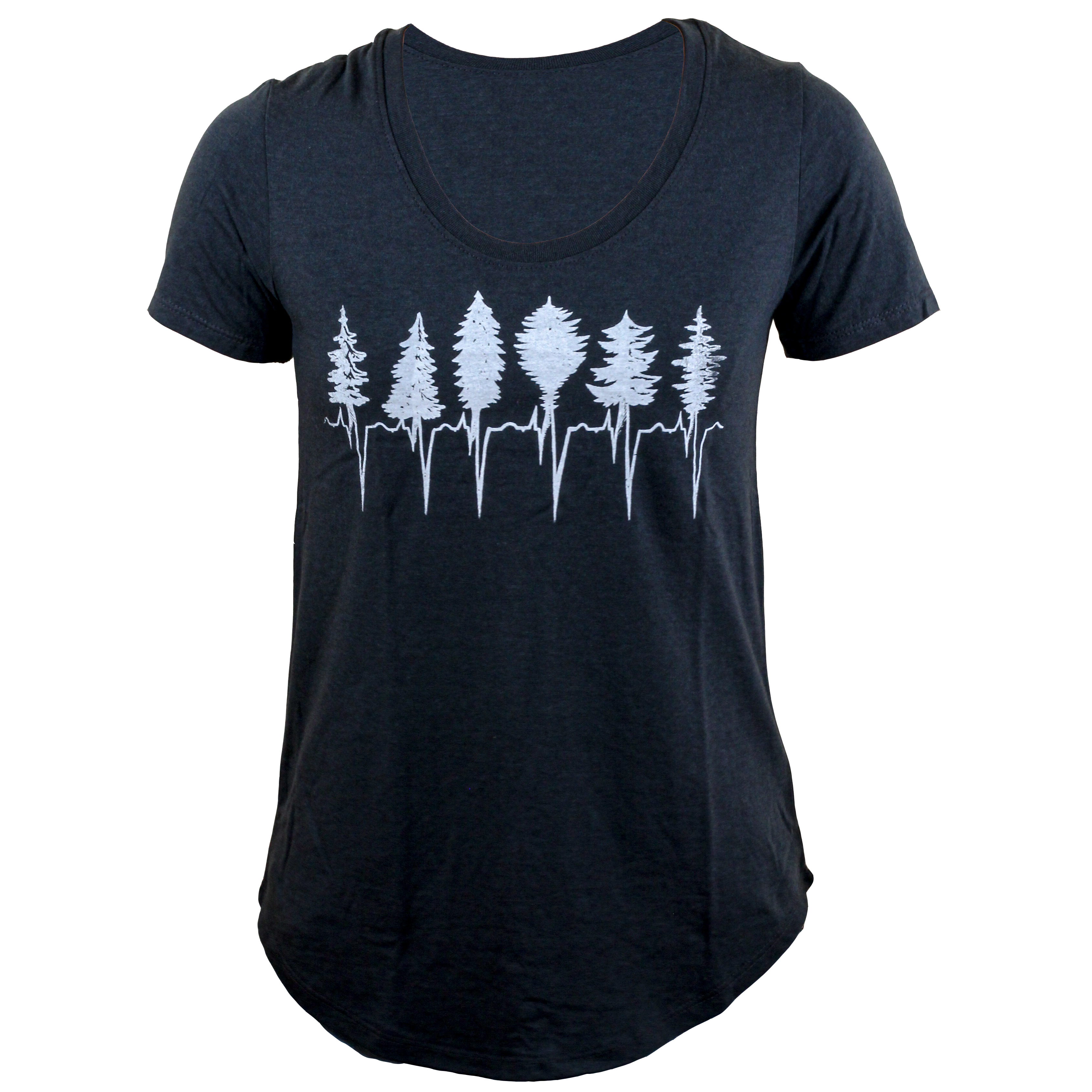 Kindred Coast Clothing small / Treeline-Charcoal Kindred Coast  Women's T-shirt - Treeline