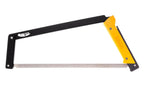 yellow Foldable Bow Saw with white background
