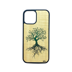 Alto Accessory Dragons Den - Tree Of Life / iPhone 12/12 pro Wood Engraved Phone Cases