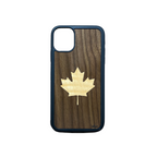 Alto Accessory We The North - Walnut & Curly Maple / iPhone 11 Wood Engraved Phone Cases
