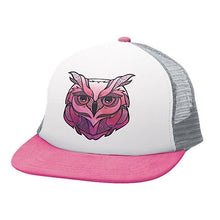 Load image into Gallery viewer, Ambler Accessory Faces-Owl / Kids(2-7yrs) Snapback Hats - kids
