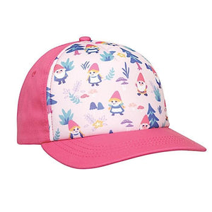 gnome hat that is mostly pink