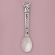 Load image into Gallery viewer, Basic Spirit Canada Baby Spoon Little Angel Pewter Baby Spoons
