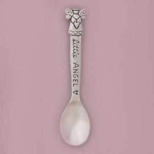 Basic Spirit Canada Baby Spoon Little Angel Pewter Baby Spoons