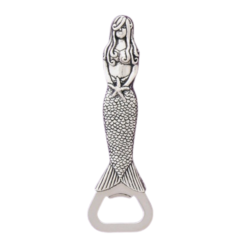 Basic Spirit Canada Bottle Openers Mermaid Pewter Bottle Openers