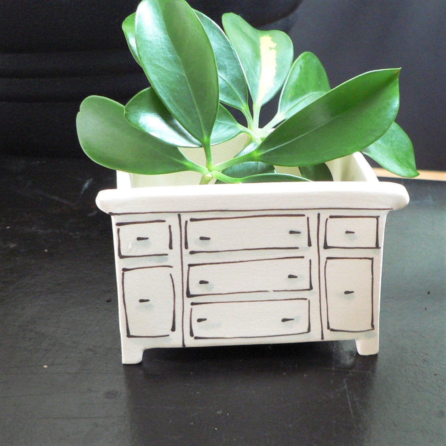 Julie Richard Accessory Dresser Ceramic Planter