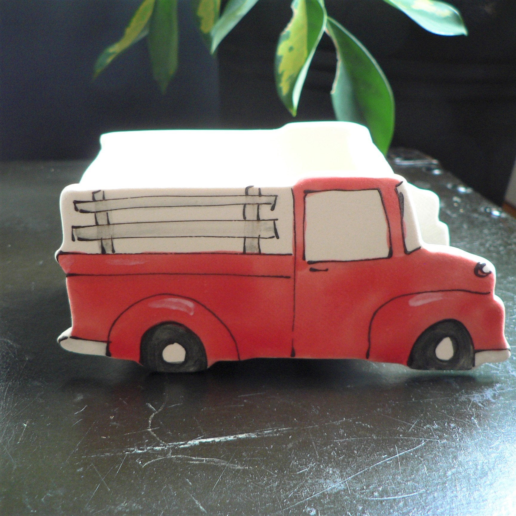 Julie Richard Accessory Vintage  Pickup Ceramic Planter
