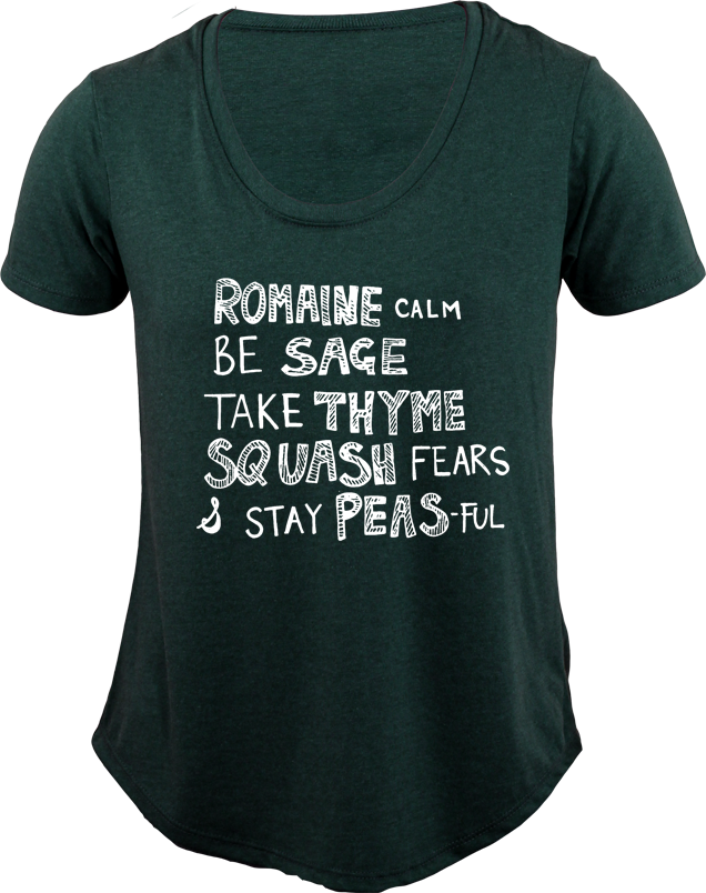 Kindred Coast Clothing sm Kindred Coast  Women's T-shirt - Veggie Wisdom