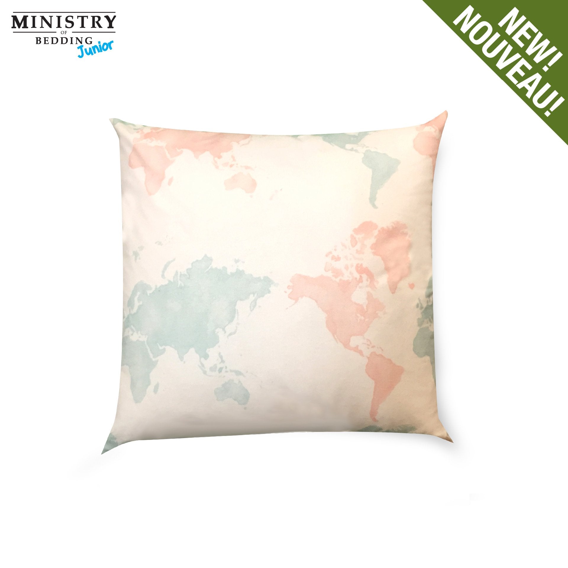 Myles International Bedding Map / 12x20 Kids Cushions