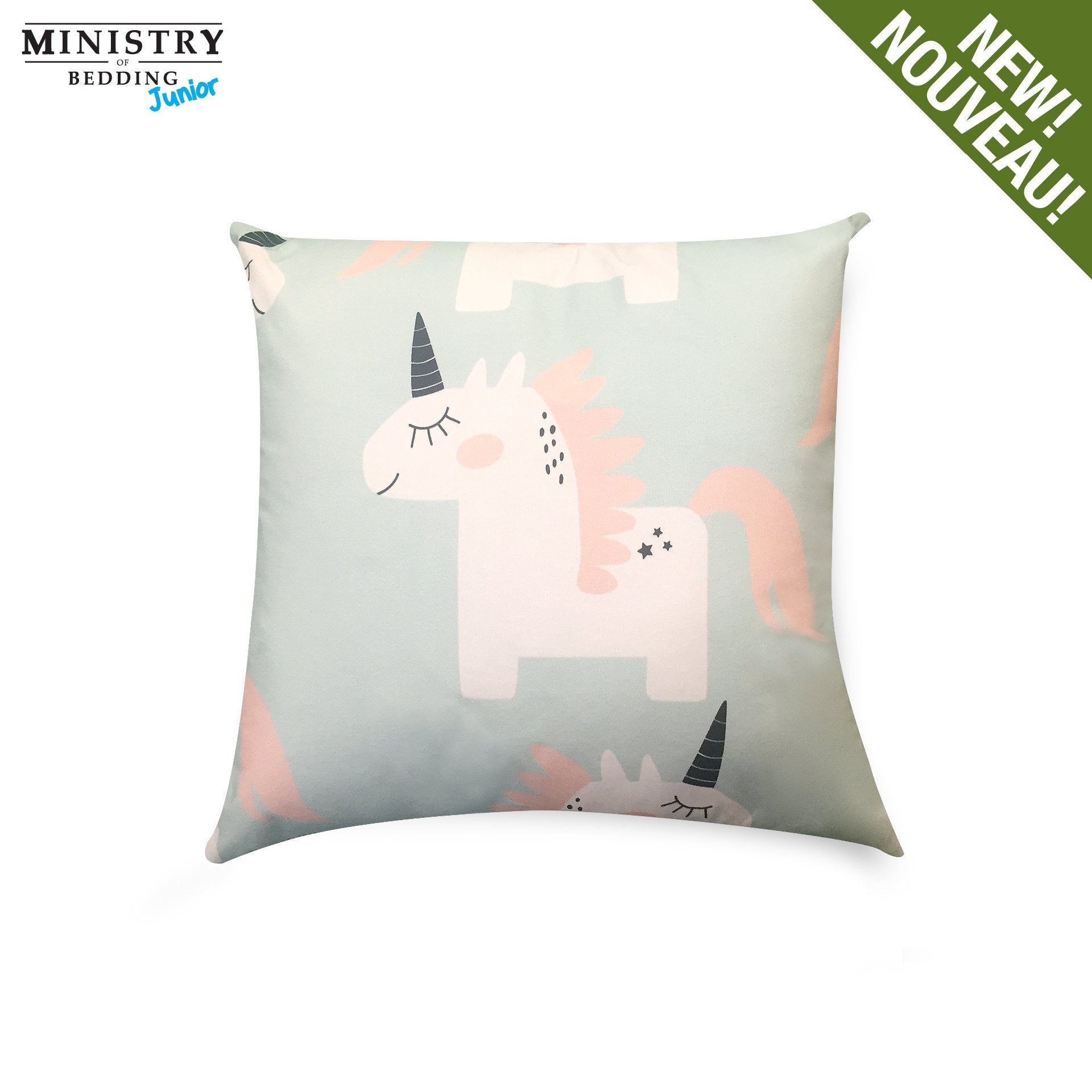 Myles International Bedding Unicorn large print / 12x20 Kids Cushions