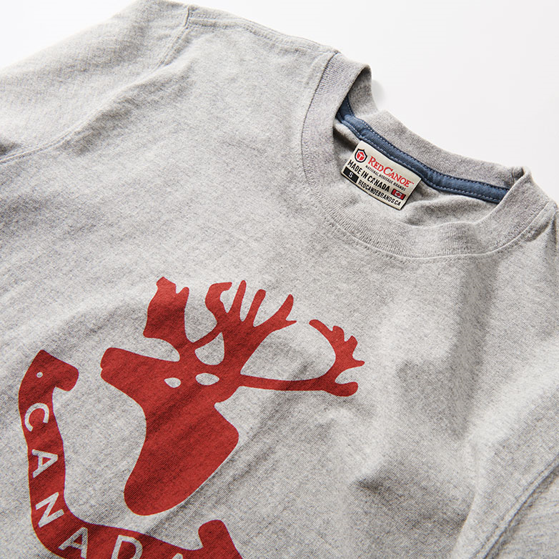 Red Canoe Mens Clothing Caribou T-Shirt