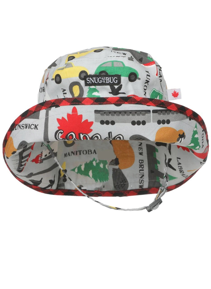 SNUG AS A BUG Accessory 2-8yrs / Road Trip Adjustable Kids Sun Hats