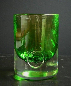 Studio Vine Glass Tableware green Coloured Lowballs